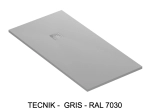 Receveur de douche, sur mesure ou re-coupable, largeur 65 à 210 cm X 65 à 100 cm, Garantie 5 ans, résine pleine masse PN24 de couleurs, LIVRAISON RAPIDE, OFFERTE